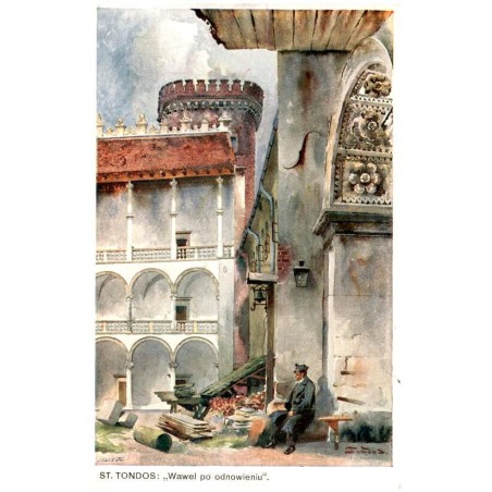 St. Tondos: "Wawel po odnowieniu".