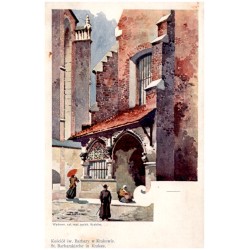 Kościół św. Barbary w Krakowie. St. Barbarakirche in Krakau.