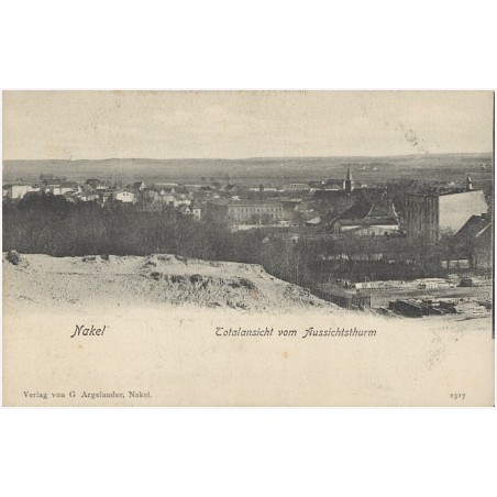 Nakel. Totalansicht vom Aussichtsthurm