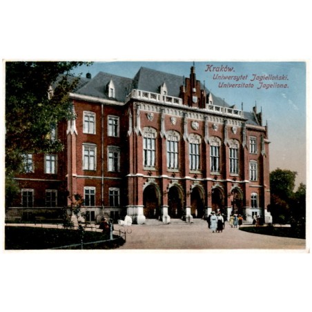Kraków. Uniwersytet Jagielloński. Universitato Jagellona.