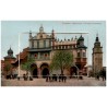 Kraków. Sukiennice i Wieżą Ratuszową. / leporello: Rynek z Kościołem N. P. Maryi - Ringplatz und Marienkirche. Teatr Krakowski -