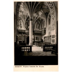 Kraków. Wnętrze Kościoła Św. Krzyża.