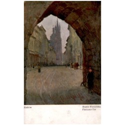 Kraków. Brama Floryańska. Florianer-Tor