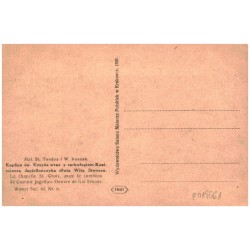 Mal. St. Tondos i W. Kossak. Kaplica św. Krzyża wraz z sarkofagiem Kazimierza Jagiellończyka dłuta Wita Stwosza. La chapelle St.