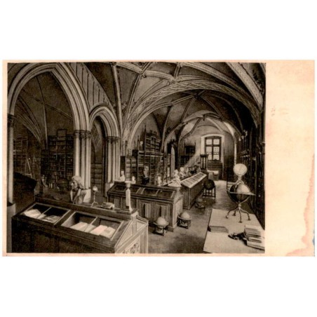 Bibljoteka Jagiellońska. - Bibliothèque Jagellonne. Wnętrze sali Obiedzińskiego. L'intérieur de la Salle d'Obiedziński. Fot. St.
