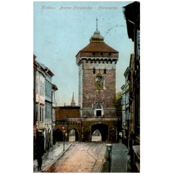 Kraków. Brama Floryańska. - Florianertor.