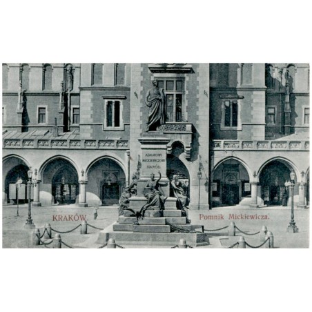 Kraków. Pomnik Mickiewicza.