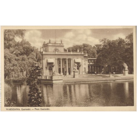 Warszawa. Łazienki. Parc Łazienki
