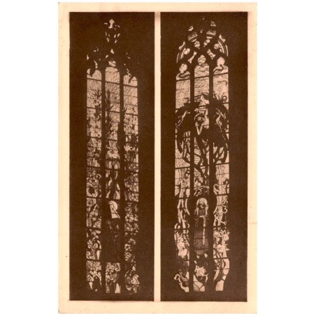 Kościół OO. Franciszkanów w Krakowie. Witraże: "św. Franciszek i bł. Salomea". (Wyspiański).