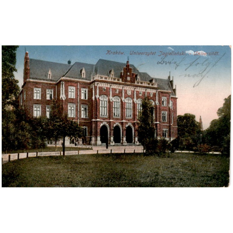 Kraków. Uniwersytet Jagielloński. - Universität