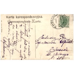 Kraków-Krakau. Brama Floryanska od strony Kleparza