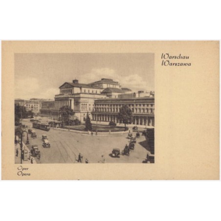 Warschau. Warszawa. Oper. Opera