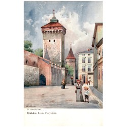St. Tondos. pinx. Kraków. Brama Floryańska.