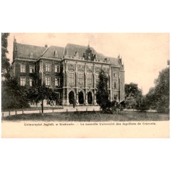 Uniwersytet Jagiell. w Krakowie. - La nouvelle Université des Jagellons de Cracovie.
