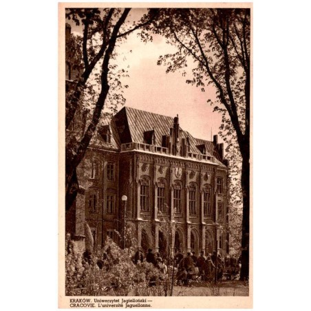 Kraków. Uniwersytet Jagielloński - Cracovie. L'université Jaguelonne.