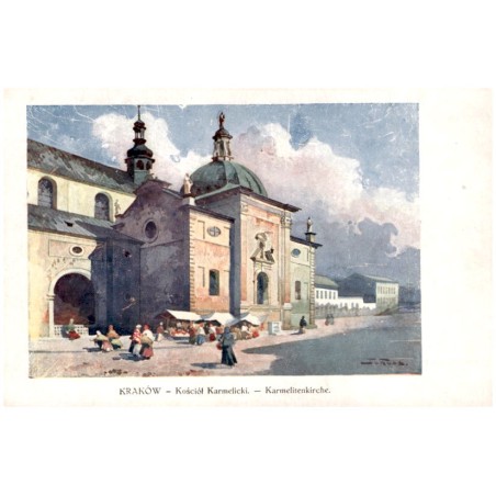 Kraków - Kościół Karmelicki. - Karmelitenkirche.
