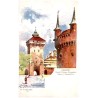 St. Tondos pinx. Kraków - Rondel i Brama Floryańska. Bastei u. Floriani-Tor.