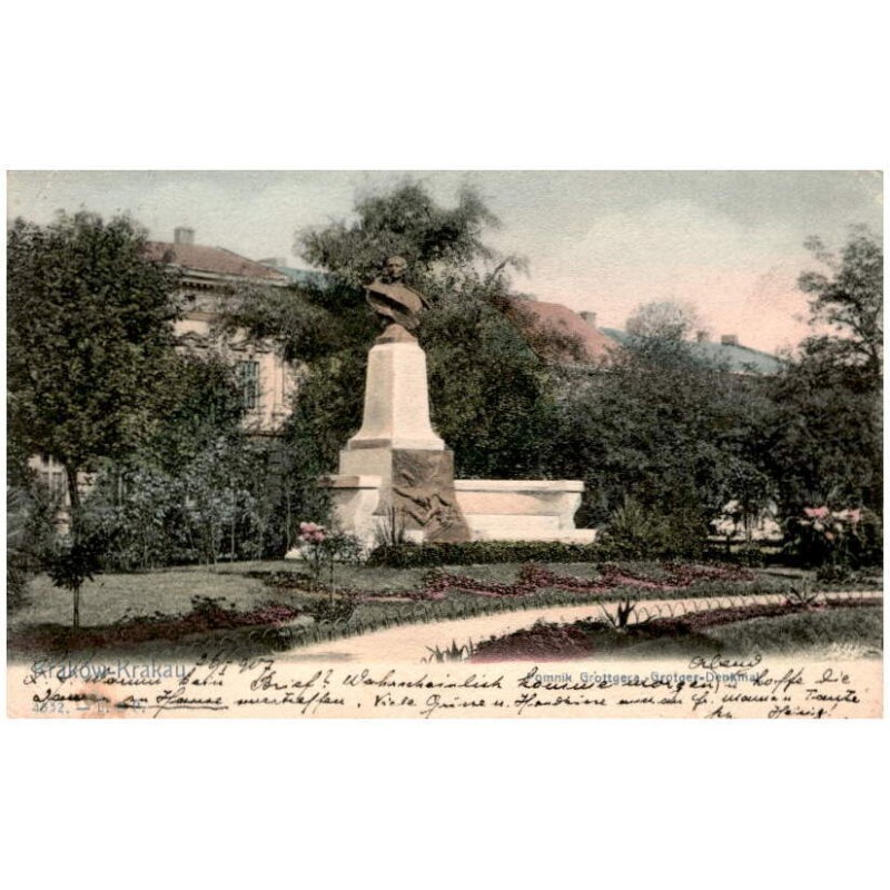 Kraków - Krakau. Pomnik Grottgera. Grotger-Denkmal. 46571