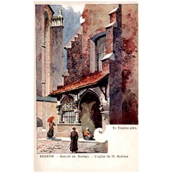 St. Tondos pinx. Kraków - Kościół św. Barbary - L'eglise de St. Barbara