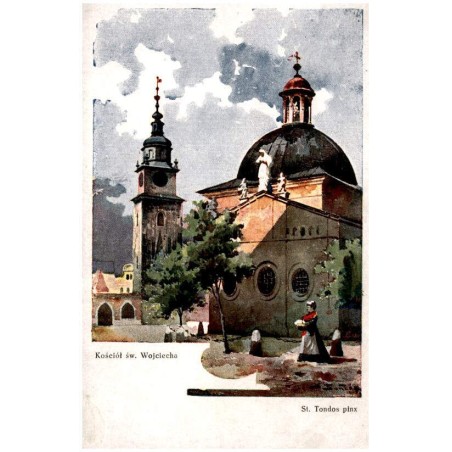 Kościół św. Wojciecha. St. Tondos pinx.