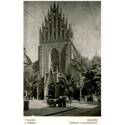Kraków. Kościół Dominikanów. Fotografia J. Bułhaka