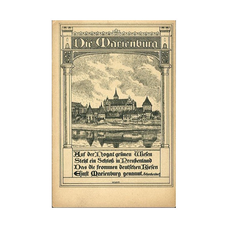 Die Marienburg. Auf der Nogat grünen Wiesen [...] Schenkendorf