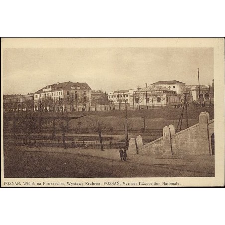 Poznań. Widok na Powszechną Wystawę Krajową. [...]