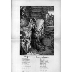 "Dojrzewa jarzębina..." / "Przed ślubem. Rysunek W. Grabowskiego"