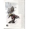 Karkonosze / [1] "In der Führerstube. Originalzeichnung von Fritz Gehrke." [2] "Umgeworfen. Originalzeichnung von Fritz Gehrke.