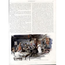 Karkonosze / [1] "In der Führerstube. Originalzeichnung von Fritz Gehrke." [2] "Umgeworfen. Originalzeichnung von Fritz Gehrke.