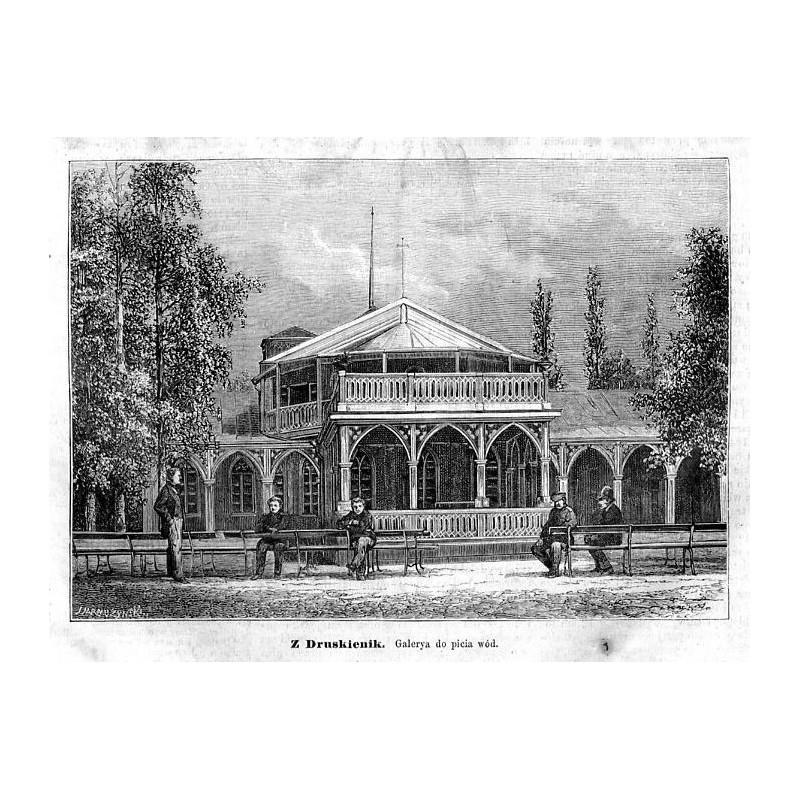 "Z Druskienik. Galerya do picia wód. 516"