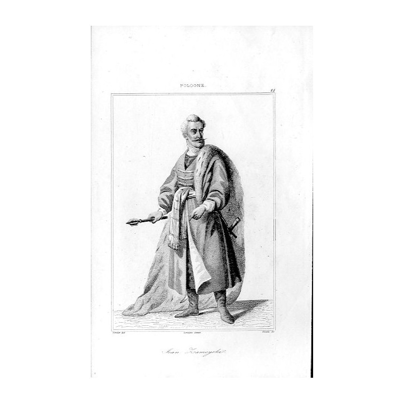 "POLOGNE. 24 Jean Zamoyski."