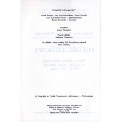Miłość ludowa. Wzory miłości wieśniaczej w polskiej pieśni ludowej XVIII-XX wieku