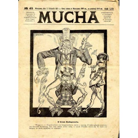 Mucha. R.53 (1921). Nr 45 (5 listopada 1921) / Karol Habsburg