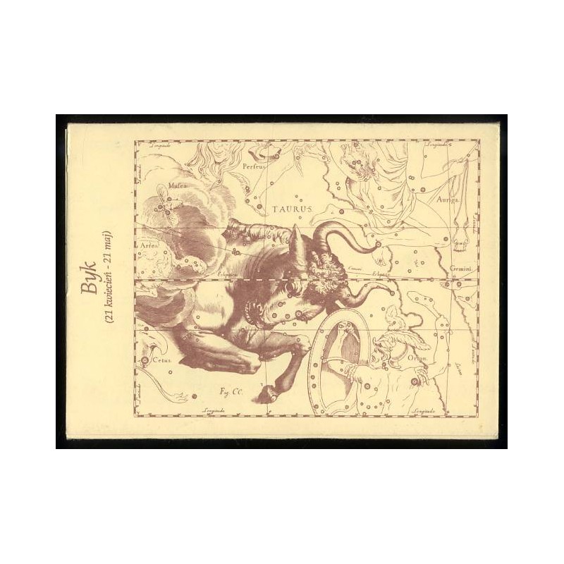 Znaki zodiaku. 13 kart pocztowych / wg rycin z Uranografii Jana Heweliusza