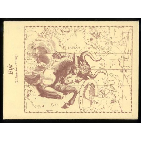 Znaki zodiaku. 13 kart pocztowych / wg rycin z Uranografii Jana Heweliusza