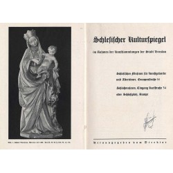 Schlesischer Kulturspiegel im Rahmen der Kunstsammlungen der Stadt Breslau