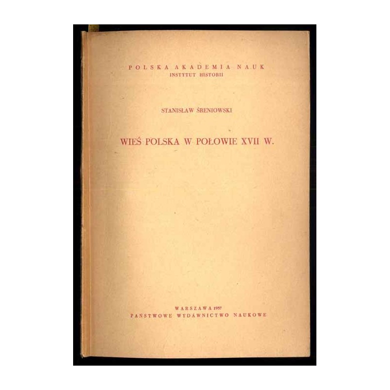 Wieś polska w połowie XVII w