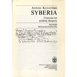 Syberia. 400 lat polskiej diaspory. Antologia historyczno-kulturowa