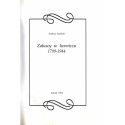 Załuscy w Iwoniczu 1799-1944