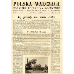 Polska Walcząca - Żołnierz polski na obczyźnie. Fighting Poland. Weekly for the Polish Forces. R.3 (1941). Nr 12 (22 marca 1941)