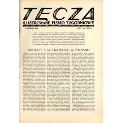 Tęcza. Ilustrowane pismo tygodniowe. R.3 (1929). Z. 36 (7 września 1929) / Bogdan Bartłomiej Nowakowski / Apoloniusz Kędzierski