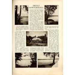 Tęcza. Ilustrowane pismo tygodniowe. R.3 (1929). Z. 36 (7 września 1929) / Bogdan Bartłomiej Nowakowski / Apoloniusz Kędzierski