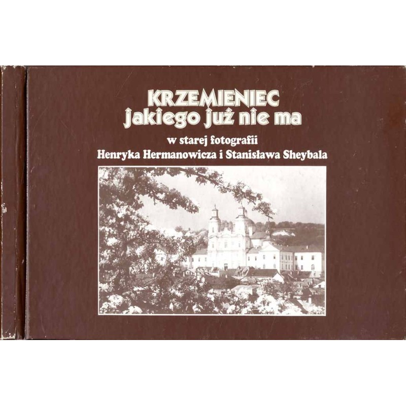 Krzemieniec jakiego już nie ma w starej fotografii Henryka Hermanowicza i Stanisława Sheybala