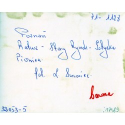 "Poznań Ratusz - Stary Rynek - Gotycka Piwnica. fot. L. Surowiec 71-1128 32053-5 barwne"