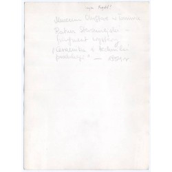 "Muzeum Okręgowe w Toruniu Ratusz Staromiejski - fragment wystawy "Ceramika i techniki produkcji" - 1954 r."