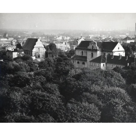 "Poznań Wzgórze św. Wojciecha Widok ogólny fot. L. Surowiec 71-1108 32027/1 Barwne"