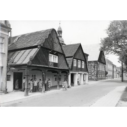 "Rakoniewice Zabyt. kamieniczki fot. Z. Żyburtowicz 71-526 49955 fotocolor"