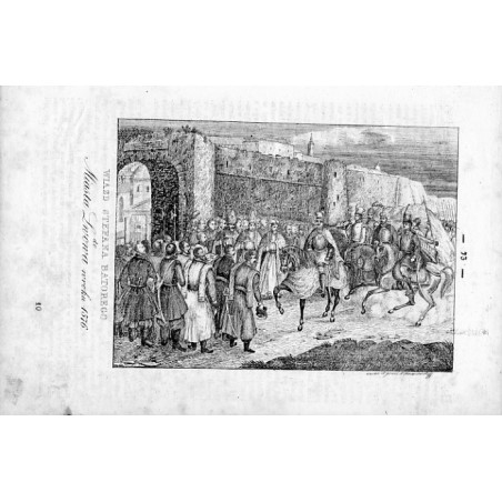 Wjazd Stefana Batorego do Lwowa w 1576 / "WJAZD STEFANA BATOREGO do Miasta Lwowa wroku 1576."