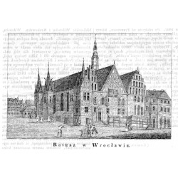 "Ratusz w Wrocławiu."
